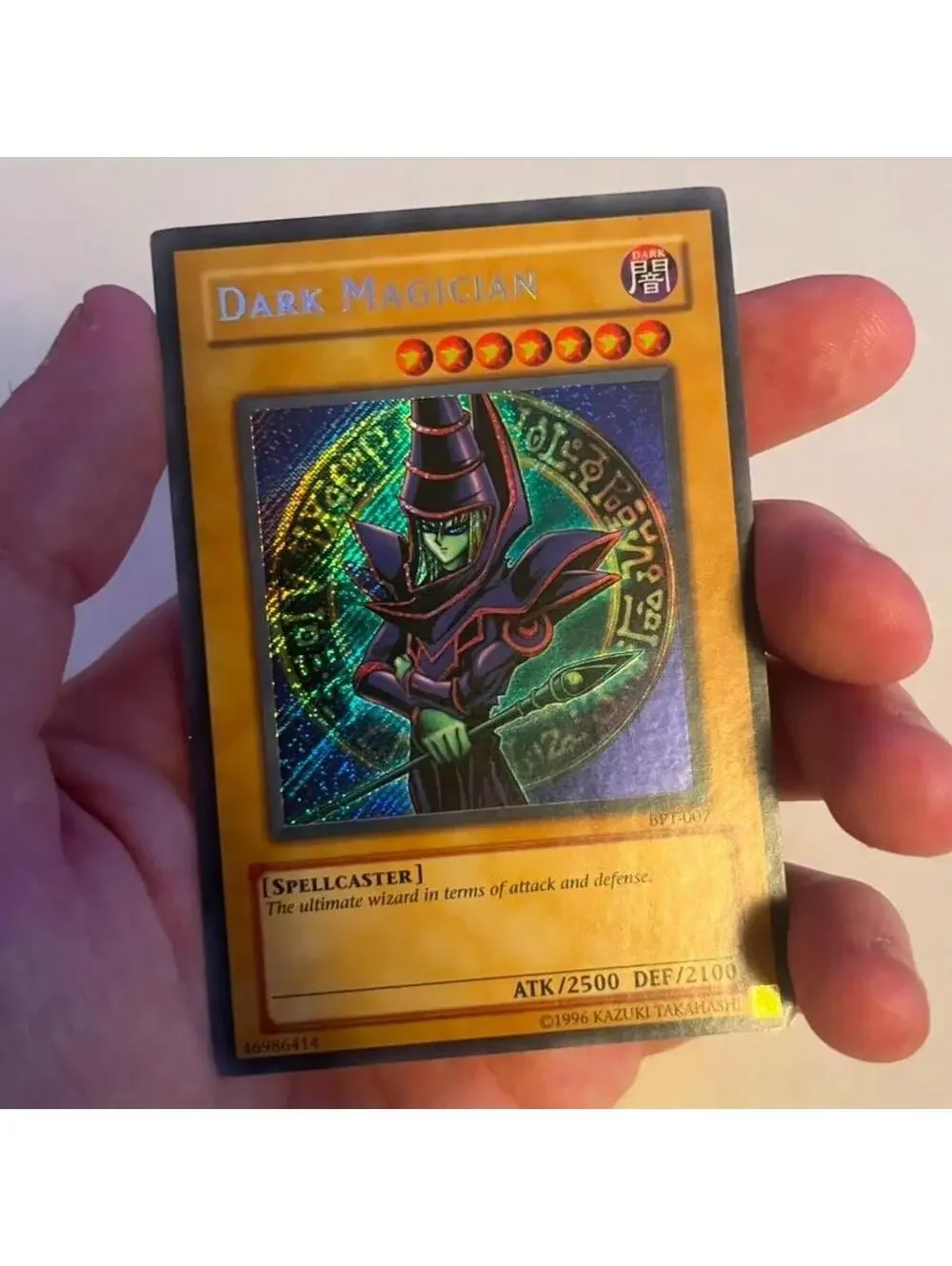 Dark Magician BPT007  Secret Rare Holo  Beginners Pack 2003  2500 ATK